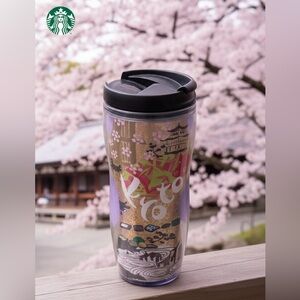 Starbucks Vintage NWT Kyoto Cherry Blossom Travel Tumbler — 12oz Travel Japan